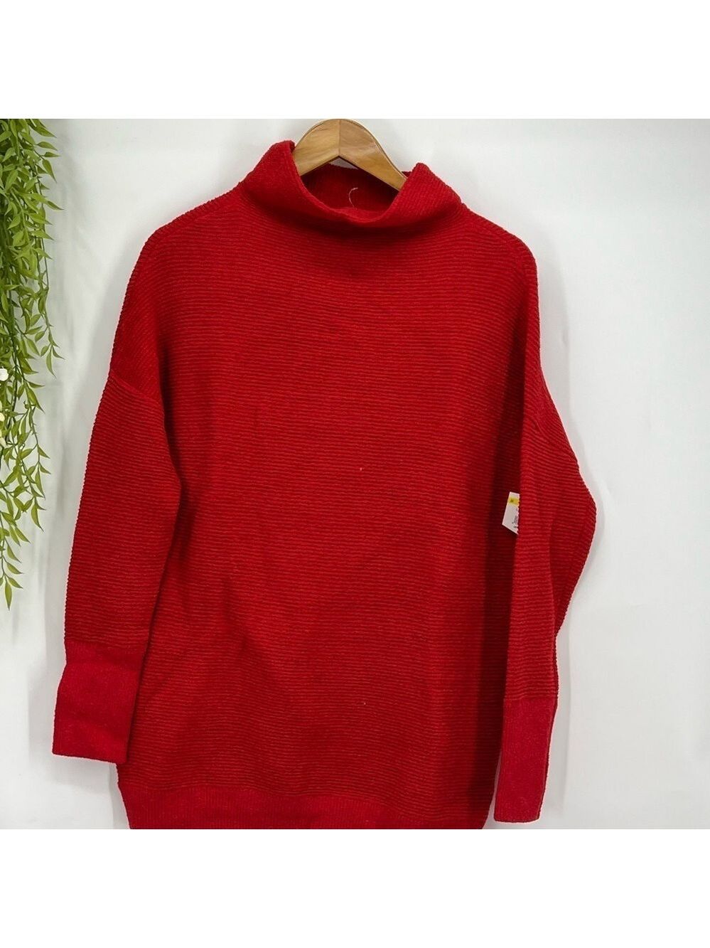 Cozy Red Turtleneck Sweater